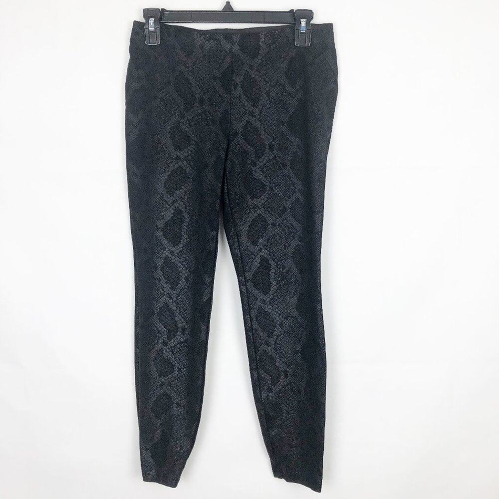 INC Snake Print Baddie Boho Coquette Feminine Chic Womens Ankle Pull On Pants 4